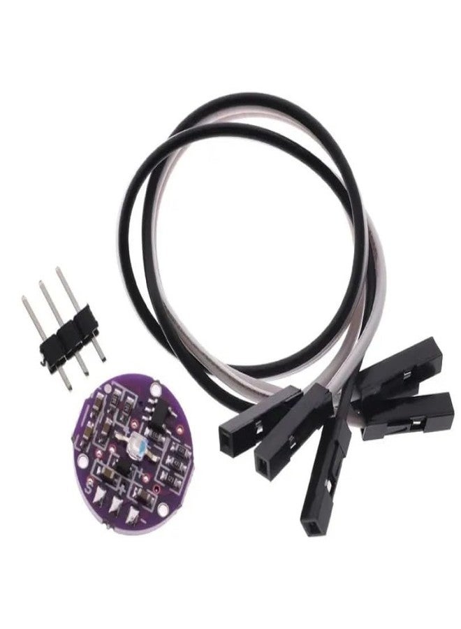 Robocraze Heart Rate Pulse Sensor Module with Amplified Heart Rate Detection Board and Real-Time Visualization Software - Image 1