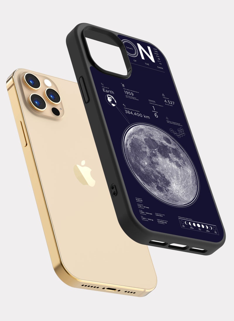 PXLAAT iPhone 12 Pro case cover moon - Image 2