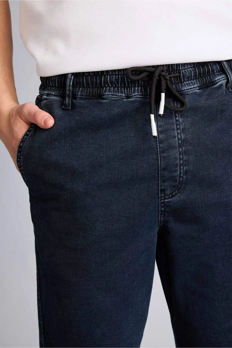 Defacto  Soft Textured Wide Leg Jeans for Men | Best Price UAE