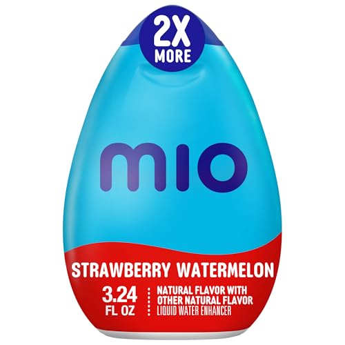 mio Strawberry Watermelon Flavored with other natural flavor Liquid Water Enhancer, 3.24 fl oz Bottle - Image 1