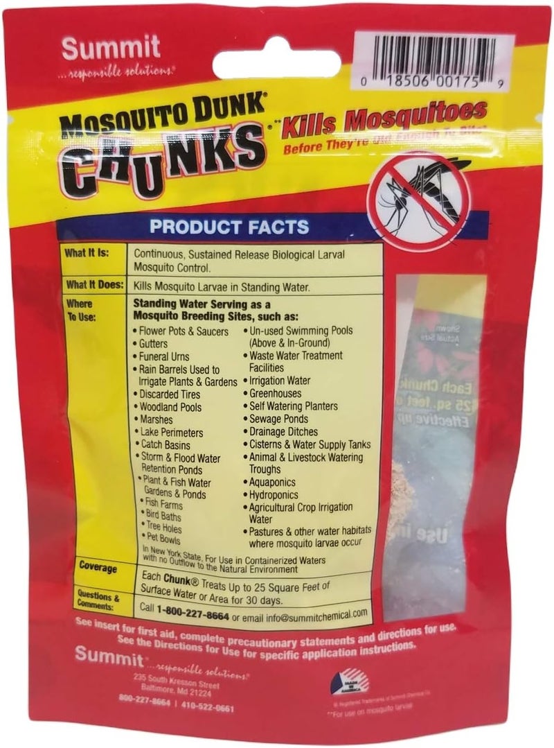 SUMMIT قطع دنج المسؤولة لقتل يرقات البعوض في جميع أنواع المياه الراكدة - Image 2