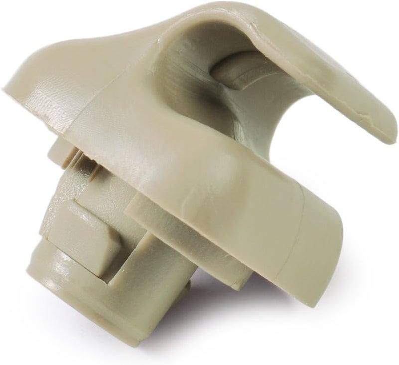 beler Beige Auto Sunvisor Sun Visor Clip Hook Bracket for Honda Accord Civic CR-V Element Pilot Odyssey - Image 2