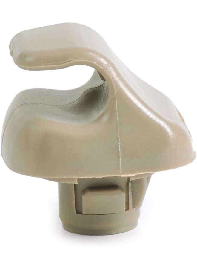 beler Beige Auto Sunvisor Sun Visor Clip Hook Bracket for Honda Accord Civic CR-V Element Pilot Odyssey - Image 1