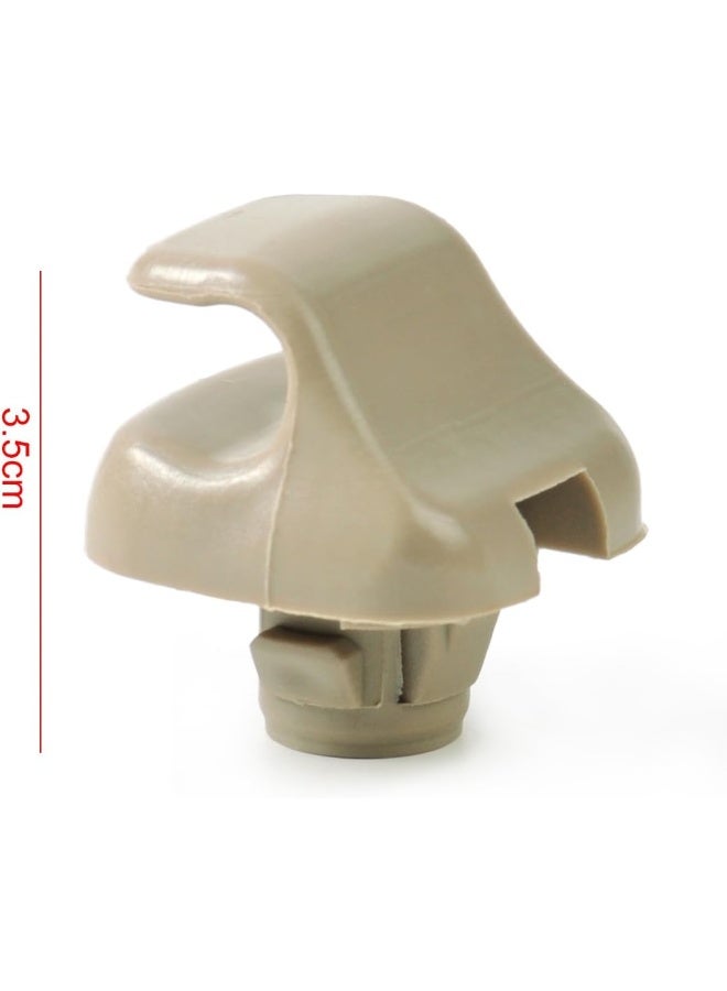 beler Beige Auto Sunvisor Sun Visor Clip Hook Bracket for Honda Accord Civic CR-V Element Pilot Odyssey - Image 3