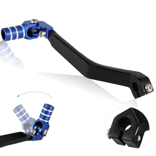 USTPO YZ125 YZ250 YZ85 YZ65 Shifter Shift Lever Forged Gearfor 0525 YZ 125X YZ 250 YZ 85 YZ65 1825 TTR230 0925 YZ250X Hawk 250 Motorcycle Dirt Pit BikeBlue Folding TipFallResistant NonSlip - Image 3