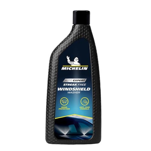 Michelin Windshield Washer Fluid Concentrate 500ml | Streak-Free Clarity & Quick Drying | Super Concentrated 1:100 Formula | Removes Dirt, Bugs & Water Spots | Safe on Wiper Blades & Car Glass - Image 1