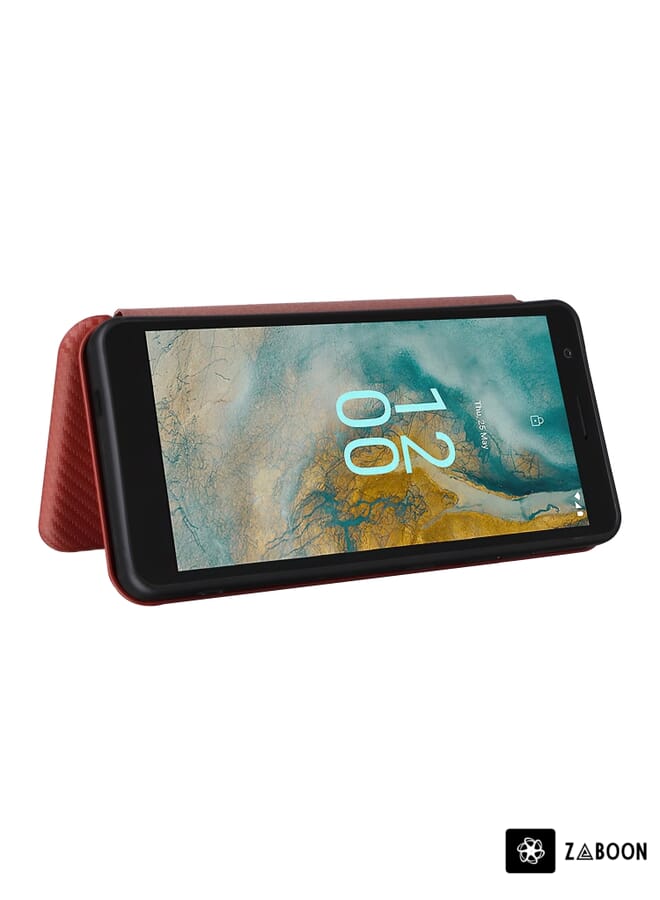 Zaboon Protective Case For Infinix Zero 8 CaseNeo Colorful Magnetic Leather Case with Holder & Card Slot & Wallet - Image 5