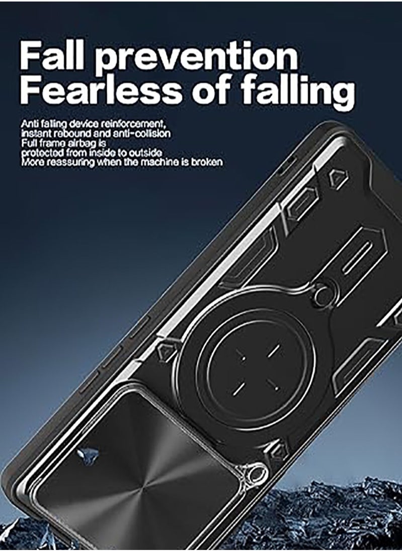 Generic - Compatible with Infinix GT20 Pro 5G Case.with Slide Camera Lens Cover Compatible with Infinix GT20 Pro 5G  Case （Black） - Image 1