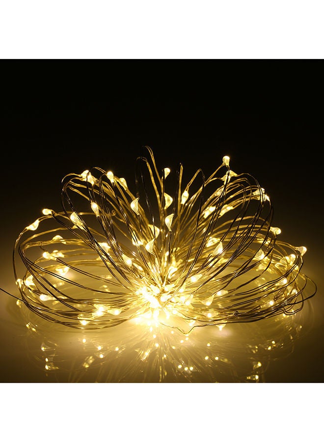 NIBEMINENT 2-Piece Water Resistant LED String Light Warm White 10meter - Image 2