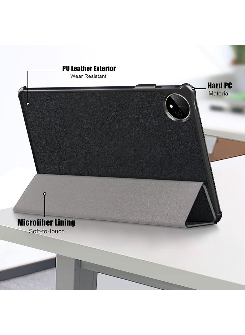 Theodor Protective Flip Case For Huawei MatePad Pro 11 (2024) With Trifold Stand Auto Wake Sleep Shockproof Cover Positive Vibes - Image 2