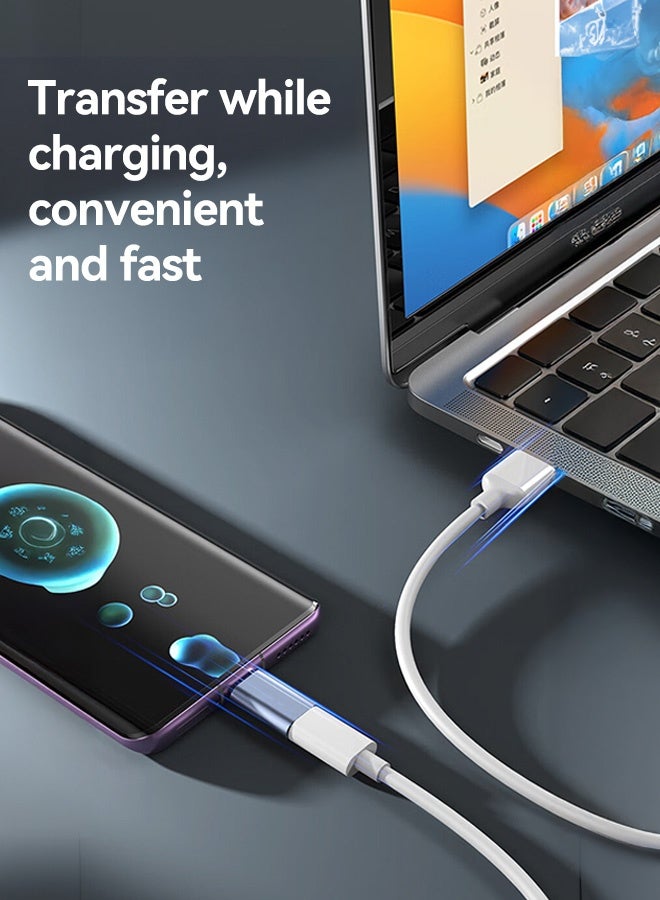 Tersely 2-Pack Lightning Female to USB C Male Adapter, PD 3.0 Fast Charging & Data Transfer Converter, Not for Headphone/OTG, for iPhone 17/16 Pro Max/15, Samsung Galaxy, MacBook Pro/Air - Image 5