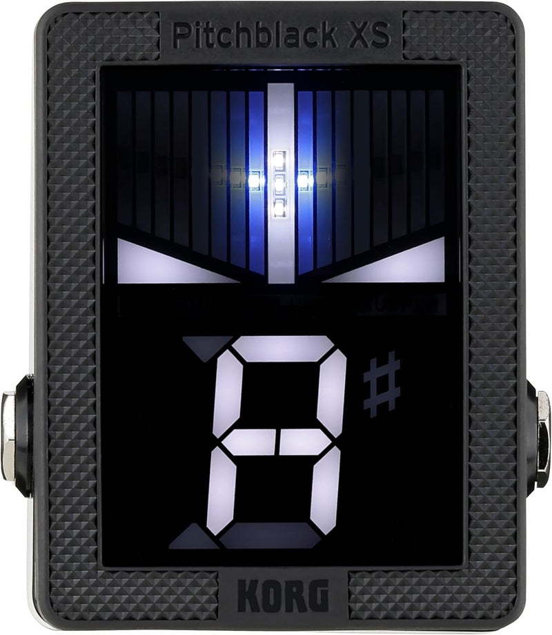 Korg PB-XS Pitchblack X Series Compact Guitar/Bass Chromatic Pedal Tuner - Black - Image 1