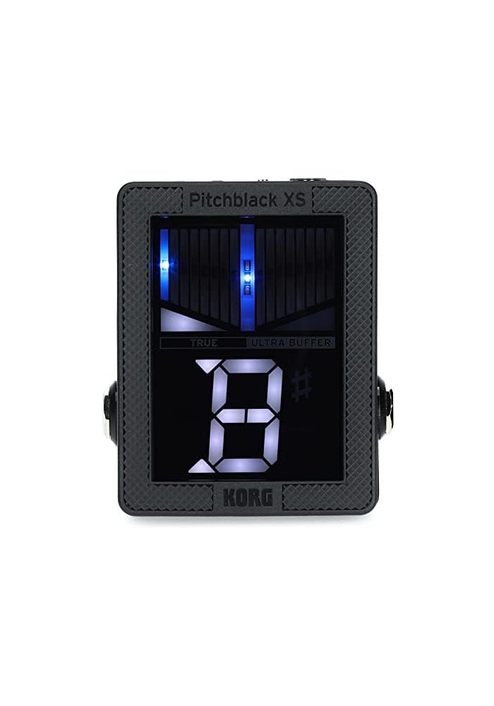 Korg PB-XS Pitchblack X Series Compact Guitar/Bass Chromatic Pedal Tuner - Black - Image 5
