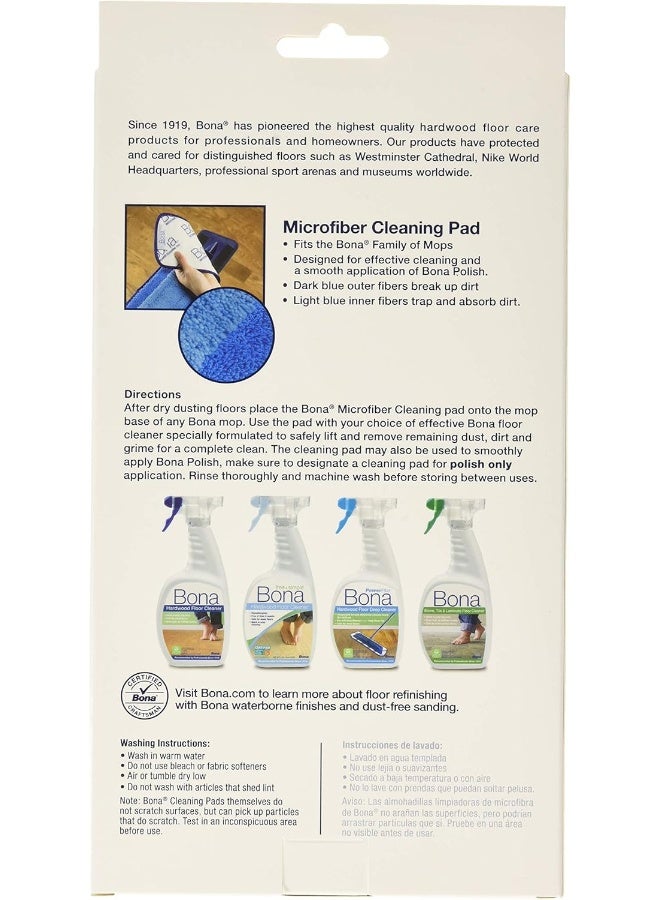 Bona Professional 3 Pack Bona Microfiber Cleaning Pad - Image 4