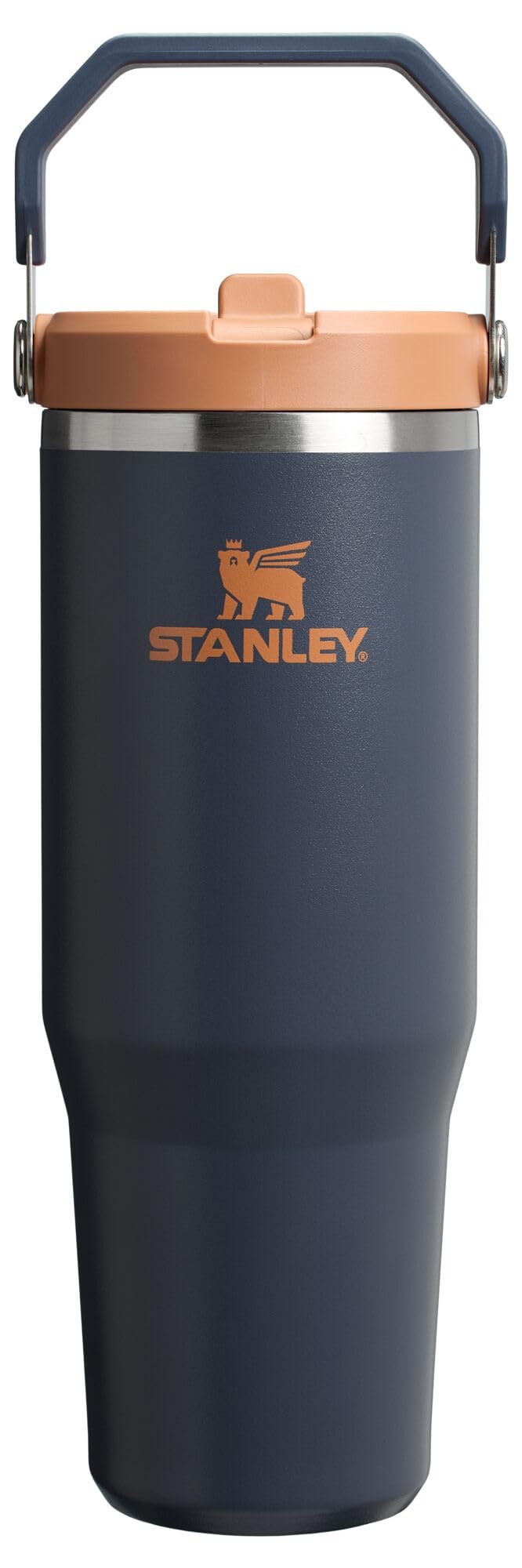 STANLEY IceFlow 2.0 Flip Straw Tumbler with Handle 30 oz | Twist On Lid and Flip Up Straw | Leak Resistant Water Bottle | Insulated Stainless Steel | BPA-Free | Twilight - Image 1