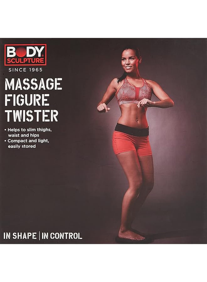BODY SCULPTURE Massage Figure Twister Black - Image 3