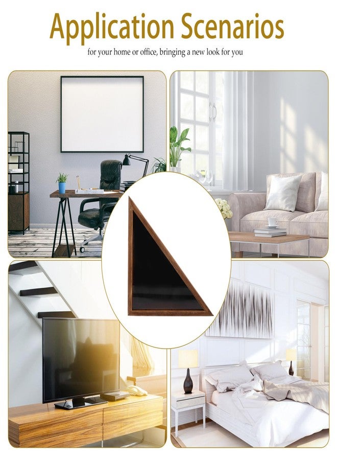 KALLORY Flag Display Case: Flag Box Display Case - Triangle Shadow Boxes 17.29X8.65in - Image 3