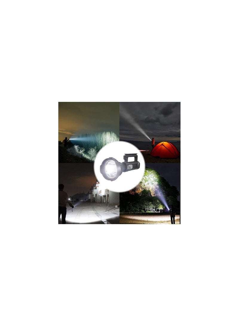 مصباح يدوي LED محمول باليد كبير الحجم مزود بباور بانك - Image 5