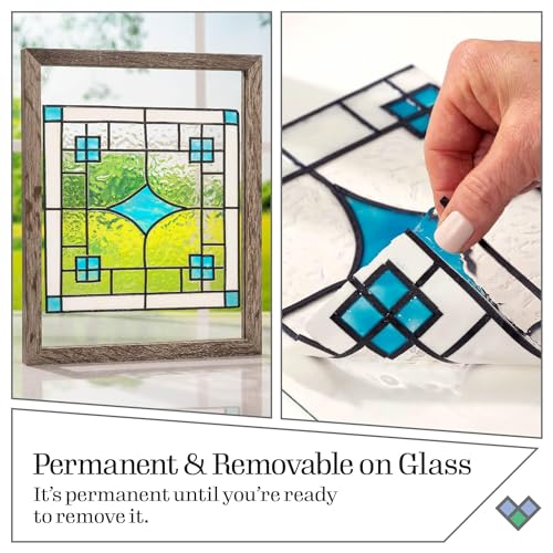 Gallery Glass مجموعة طلاء الزجاج الملون جاليري جلاس، 6 قطع مثالية لمشاريع الفنون والحرف اليدوية، 20053 - Image 5
