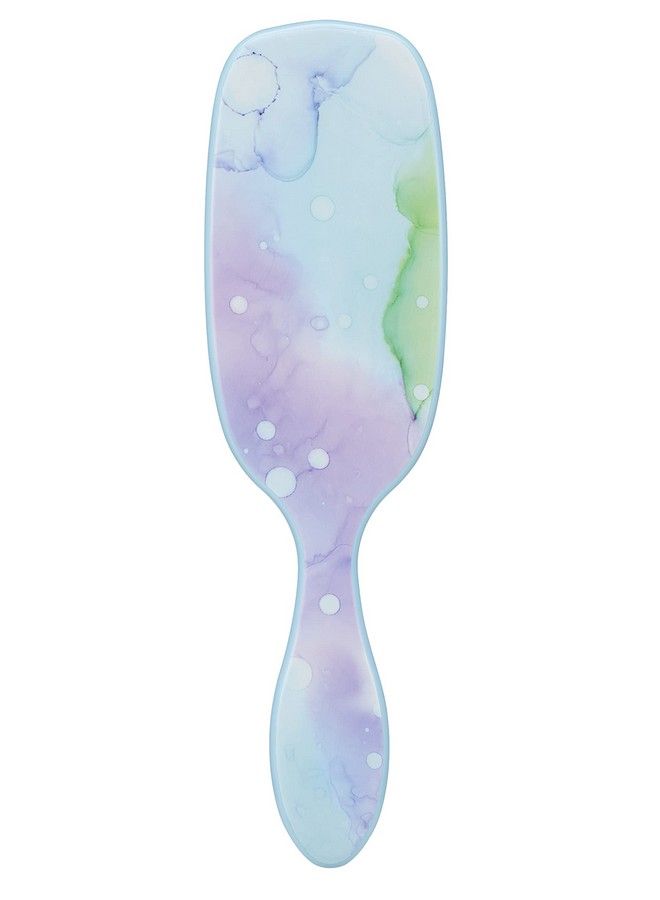 Wet Brush Shine Enhancer Paddle Brush Color Wash Splatter Hair Detangler Brush With Ultra Soft Bristles Infused With Natural Argan Oil Shiny Detangle & Smooth Hair Wet Or Dry For All Hair Types - Image 3