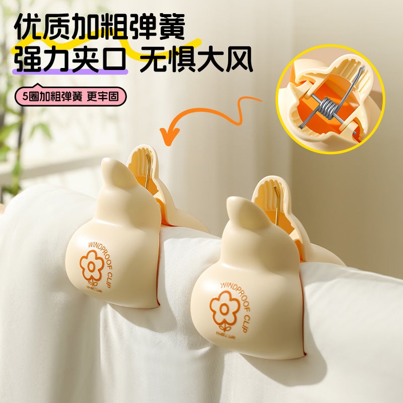 Windproof Soft Plastic Laundry Clips - Image 2