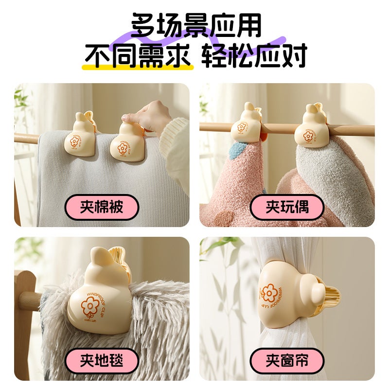 Windproof Soft Plastic Laundry Clips - Image 4