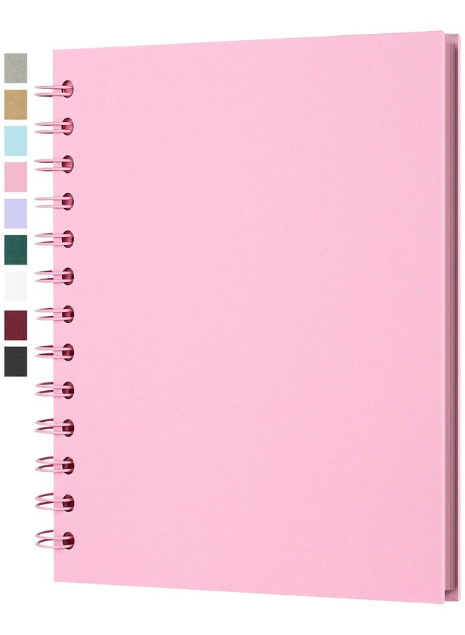 Yopih 7 x 7 Inch Hardcover Kraft Blank Page DIY Scrapbook Photo Album, 40 Pages (20 Sheets) - Perfect for Wedding Anniversaries, Family Memories, and Small Scrapbooking Projects - Image 1