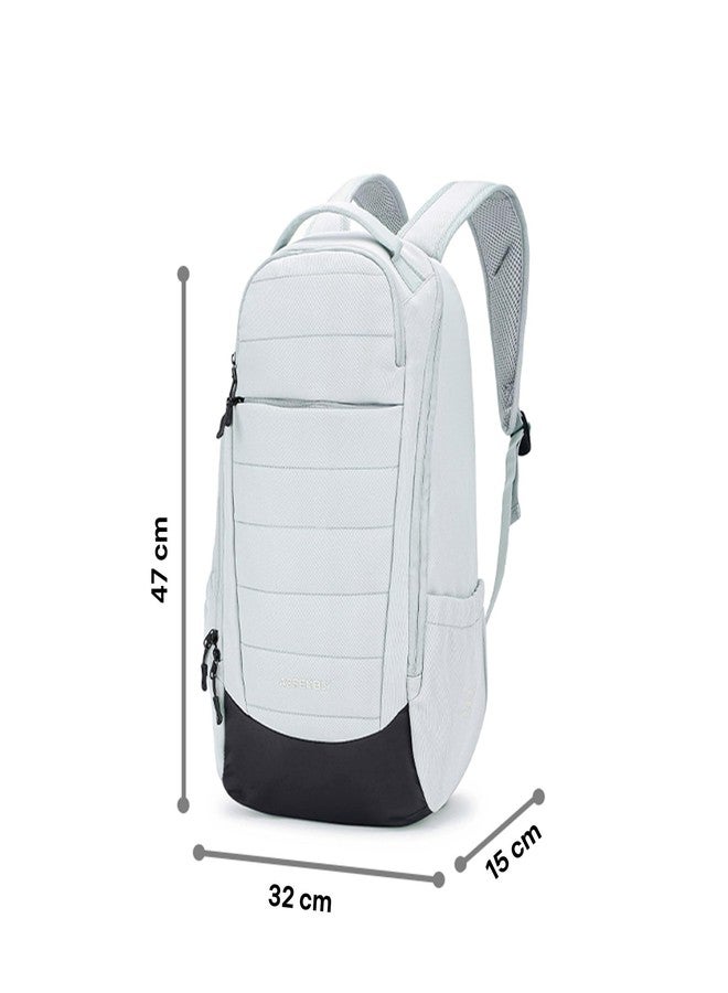 THE ASSEMBLY Float Travel 3 Compartment Backpack For Unisex - 25 Liters | Water-Resistant Premium Polyester Backpack With Padded Laptop Compartment (Fits Upto 15.6 Inches) | Lightweight Travel Bag - Image 5