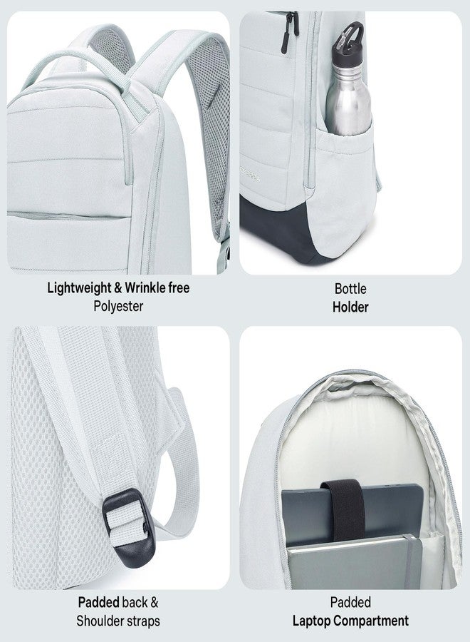 THE ASSEMBLY Float Travel 3 Compartment Backpack For Unisex - 25 Liters | Water-Resistant Premium Polyester Backpack With Padded Laptop Compartment (Fits Upto 15.6 Inches) | Lightweight Travel Bag - Image 3