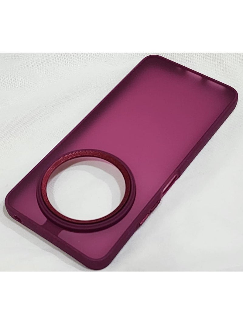 جراب مفحم بظهر شبه شفاف وازرار ملونة لهاتف شاومي 14 سي و بوكو سي 75 - نبيتي Xiaomi Redmi 14C / Poco C75 - Image 1