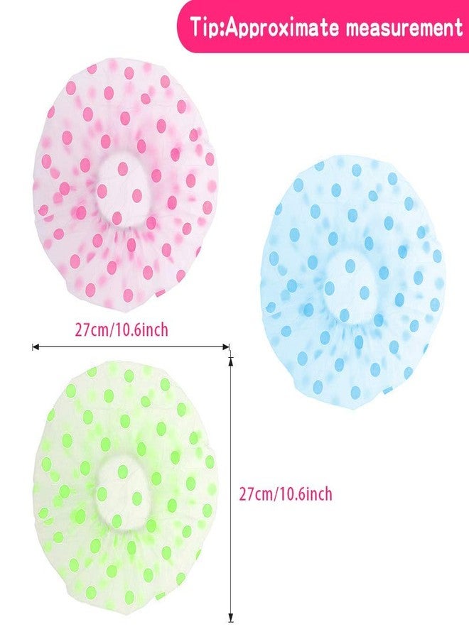 Elecsera Reusable Elastic Water Proof Shower Cap Pack of 1 - Image 3