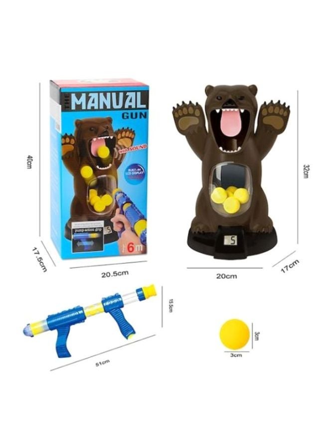 NIBEMINENT Hungry Bear Shooting Game 42.2x22.6x19.3cm - Image 5