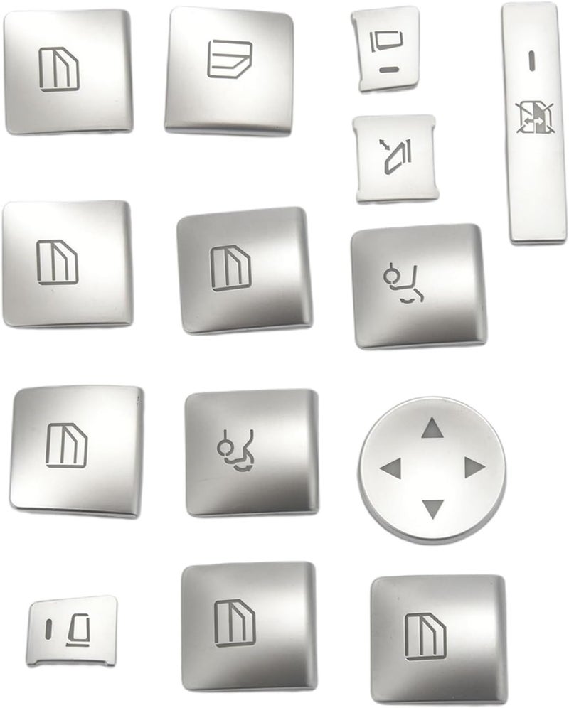 Yurefax Window Switch Button Trim Cover for Benz - Image 1