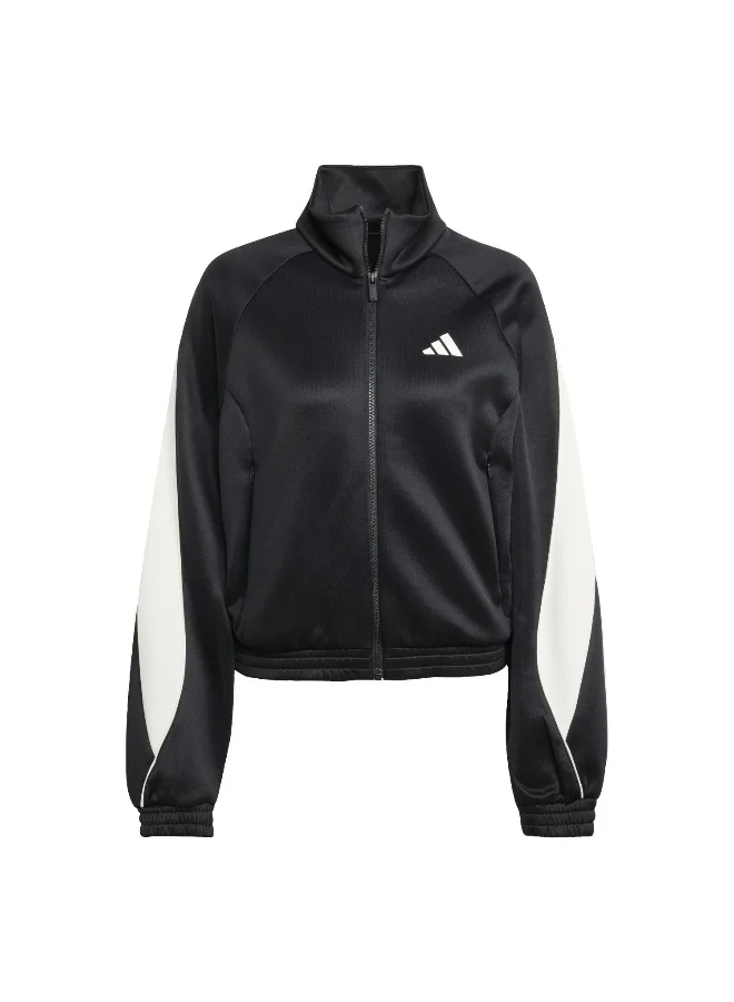 Adidas Adidas W Stadium Tt Blue Track Top Track Tops For Women