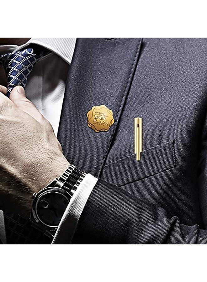 Unibene 6 Pack Gold Slim Ballpoint Pens Black Ink Medium Point(1 Mm), Nice Gift For Wedding Business Office Students Teachers Christmas - Image 2