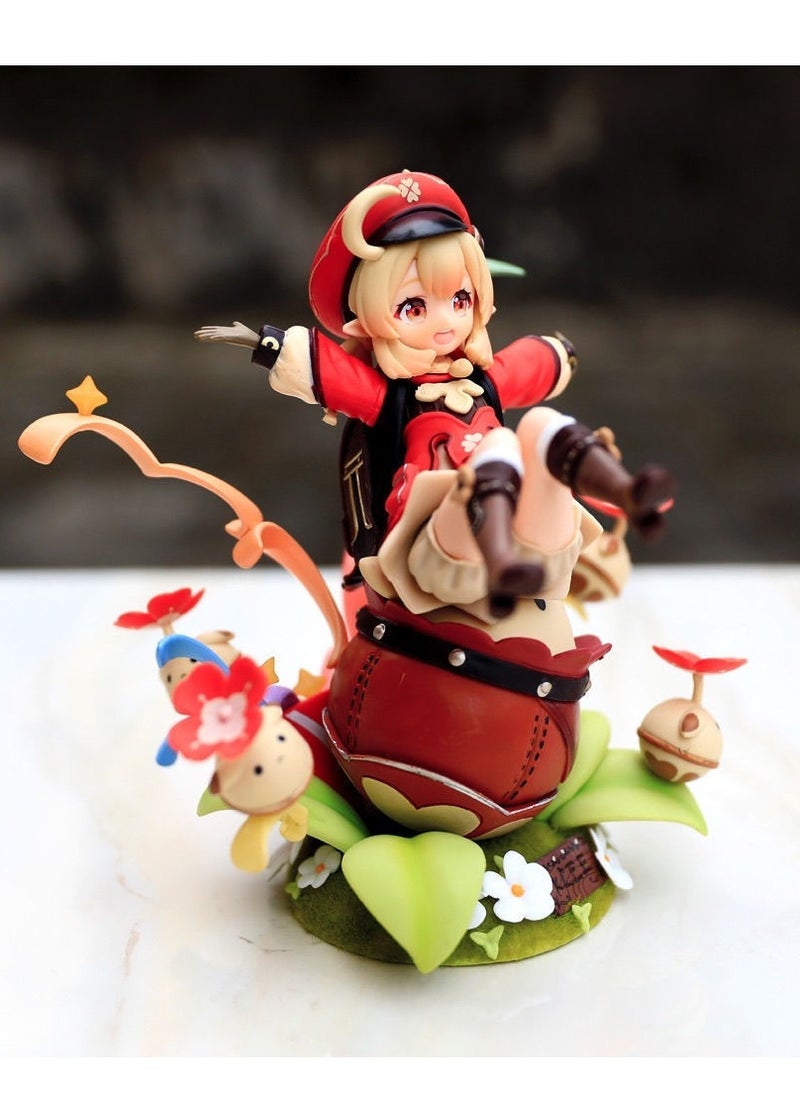 ZhiMancity Game Merchandise Huo Hua Ke Li Xifeng Knight Team Figurine Model Display Piece Height 19cm  - Image 1