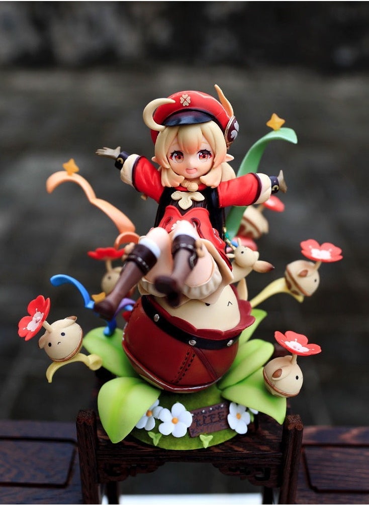 ZhiMancity Game Merchandise Huo Hua Ke Li Xifeng Knight Team Figurine Model Display Piece Height 19cm  - Image 2