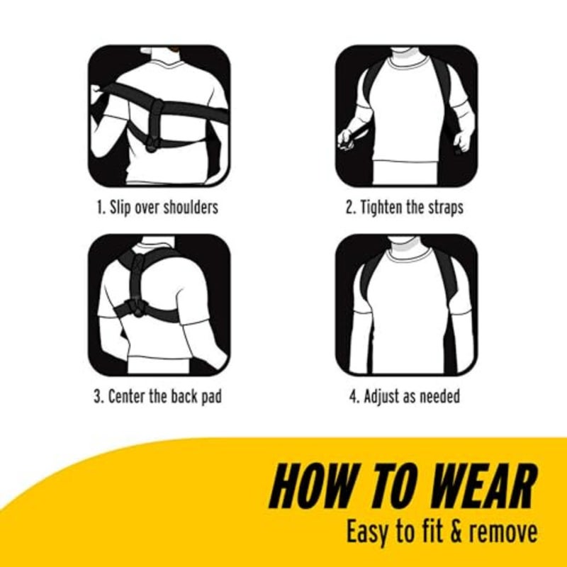 Posture Corrector, Fits Men and Women, Helps Promote Better Posture, Back Support, Doctor Developed, Adjustable - Image 5