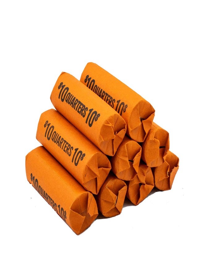 CAROUSELCHECKS Quarter Flat Coin Wrappers, Solid Bundle of 100 - Image 5
