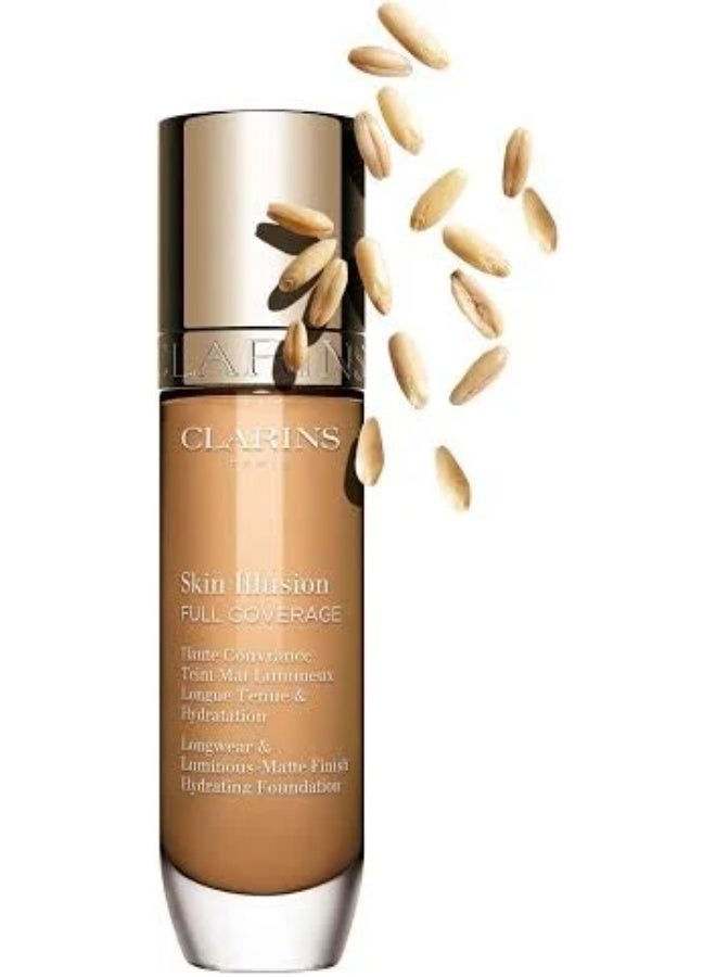 Clarins Skin Illusion Full Coverage Foundation 112.5W 30ml - Image 3