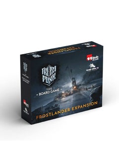 Frostpunk The Board Game Frostlander Expansion ; Post Apocalyptic Survival Game ; Sci Fi Strategy Game For Adults ; Ages 16+ ; 1 4 Players ; Avg. Playtime 120 150 Minutes ; Made By Rebel Studio