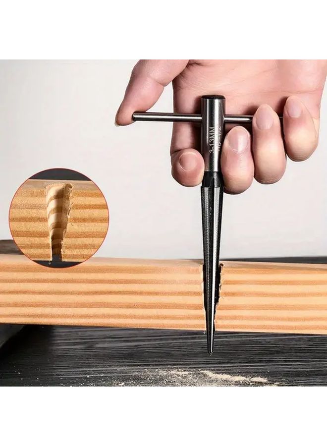 3 13MM Hex Shank Manual Planer Set High Strength Steel Wood Metal Plastic Beveling Tool - Image 4