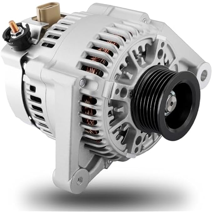 Dacall Alternator Fit for Toyota Corolla (2003-2008), Celica (2000-2005), Matrix (2003-2008), MR2 Spyder Base (2000-2004), Pontiac Vibe (2003-2008); Replace OE 13878, 27060-0D110 - Image 1