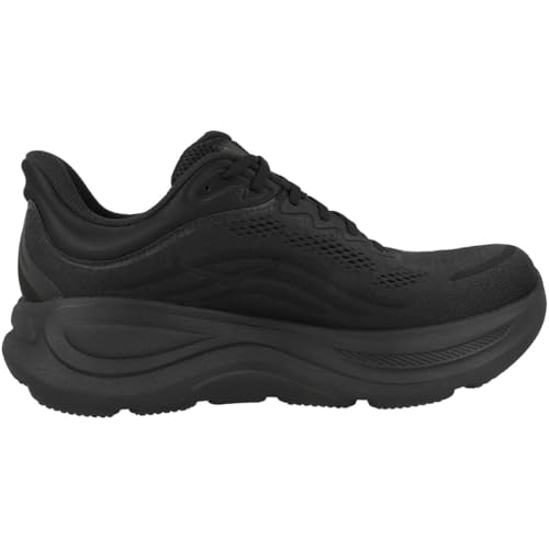 Hoka Men's Bondi 9 Sneaker, Black/Black, 10 Wide - Image 3