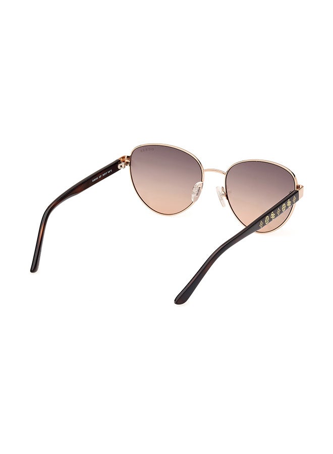 GUESS Women's UV Protection Round Sunglasses - GU0010132F55 - Lens Size: 55 Mm - Image 5