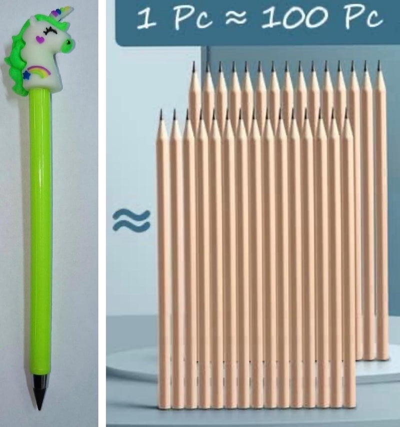 Returngifts - Pack of 10 magic Pencils for kids return gifts. Unicorn shaped Never Ending inkless infinity pencils for boys and girls I Fancy pencils for birthday return gifts - Image 4