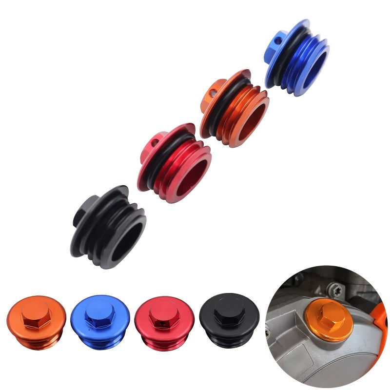 Blue CNC Engine Oil Filler Plug Cap for KTM Motocross 65SX 85SX 2004 2022 - Image 1