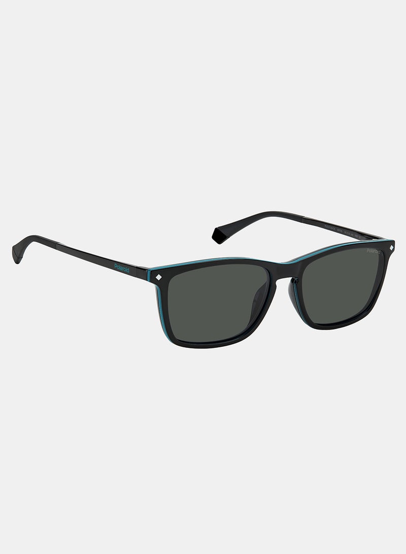 Polaroid Clip on Men Square Sunglasses 55 PLD 6139/CS - Image 2