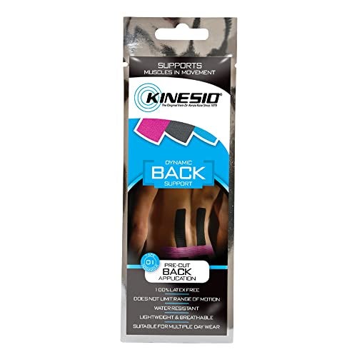 Kinesio Tape - Pre-Cut Back Support - Optimized Athletic Tape Strips - Image 1