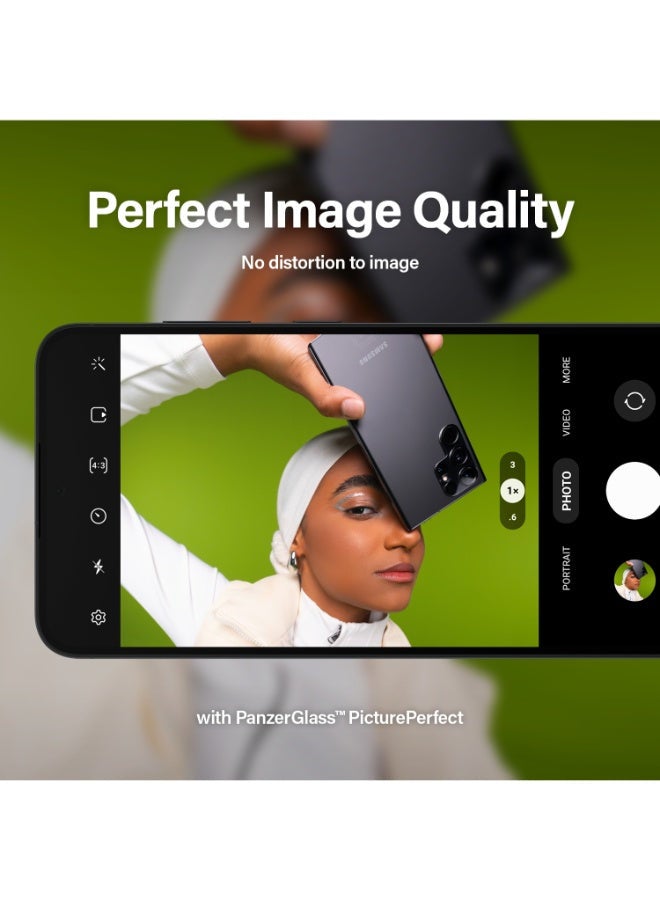 PanzerGlass Picture Perfect Samsung Galaxy S24 Plus| Camera Lens Protector - 4 Layers of Protection w/ Anti-Shatter Layer, Anti-FingerPrint, Smudge-Free, Drop Proof, No Image Distortion - Image 5